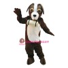 Cute St. Bernard Dog Mascot Costume