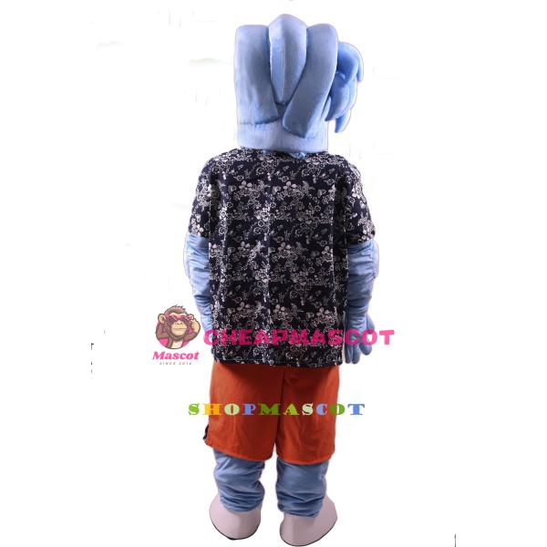 Willie the Wave Awkward Lightweight Mascot Costume
