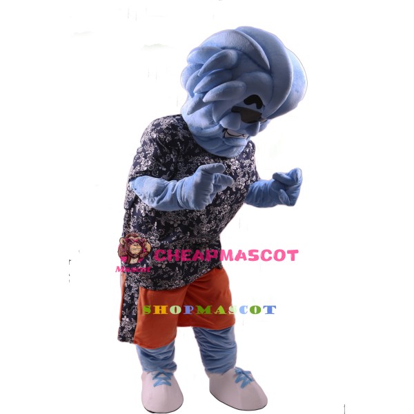 Willie the Wave Awkward Lightweight Mascot Costume