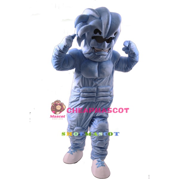 Willie the Wave Awkward Lightweight Mascot Costume