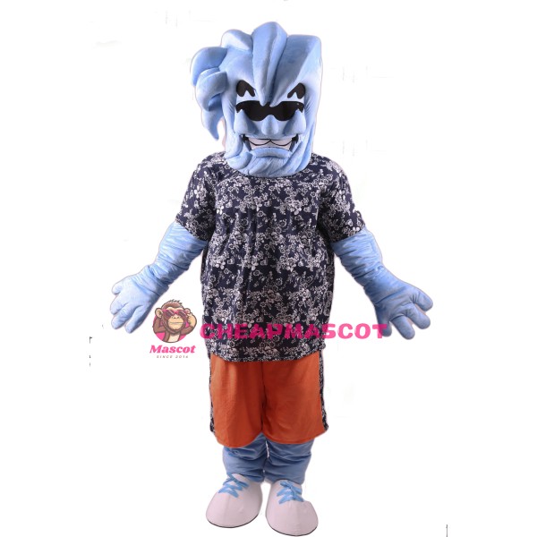 Willie the Wave Awkward Lightweight Mascot Costume