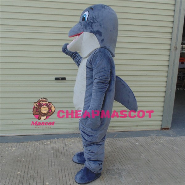 Happy Dolphin Mascot Costume