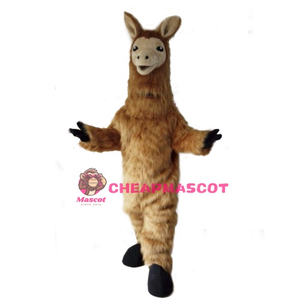 Llama Mascot Costume Animal Sheep Costume Fancy Dress