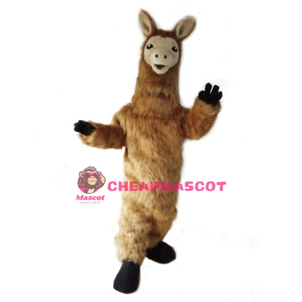 Llama Mascot Costume Animal Sheep Costume Fancy Dress