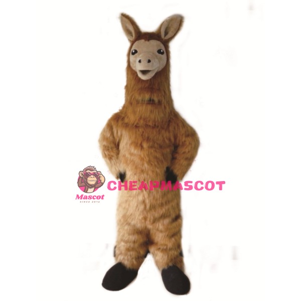 Llama Mascot Costume Animal Sheep Costume Fancy Dress