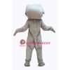 Gray Cute Elephant Mascot Costume on Clearance