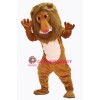 Brown Cute Lion Mascot Costume on Clearance
