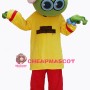 Cute Male Green Frog Mascot Costume on Clearance