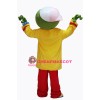 Cute Male Green Frog Mascot Costume on Clearance