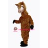 Brown Cute Horse Mascot Costume on Clearance