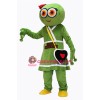 Cute Female Green Frog Mascot Costume on Clearance