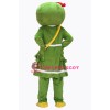 Cute Female Green Frog Mascot Costume on Clearance
