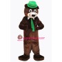 Cute Yoga Bear Mascot Costume on Clearance