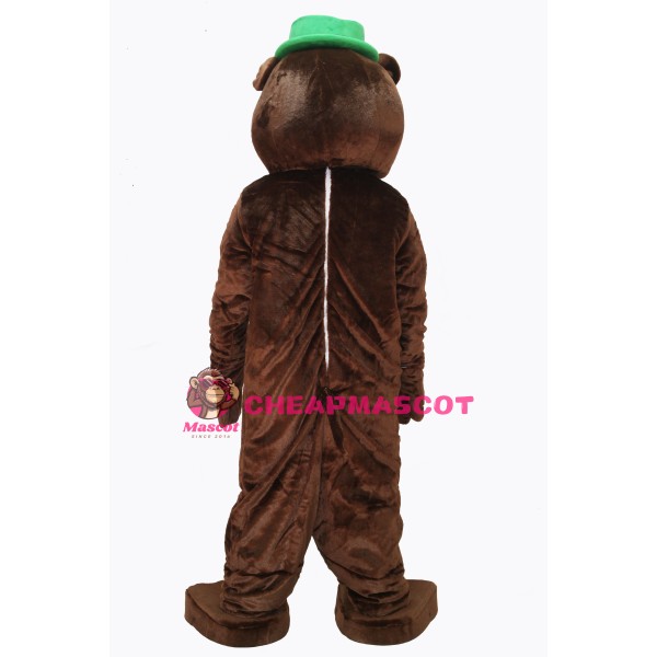 Cute Yoga Bear Mascot Costume on Clearance