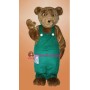 Cute Corduroy Bear Mascot Costume