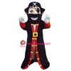 Beard Pirate Captain Mascot Costume