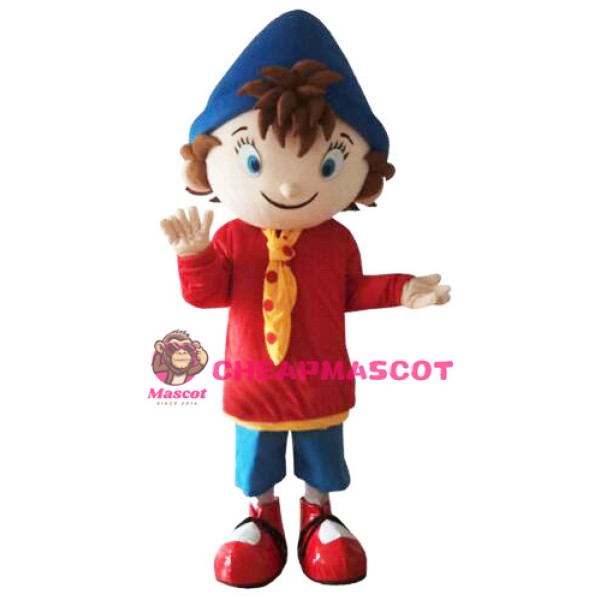 Noddy Mascot Costume Carnival Boy Cartoon Costume