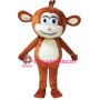Brown Monkey Mascot Costume