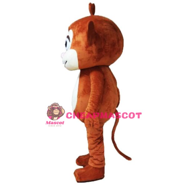 Brown Monkey Mascot Costume