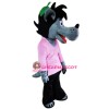 Cartoon Wolf Mascot Costume 2 Colors