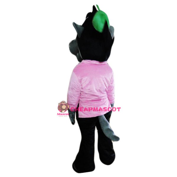Cartoon Wolf Mascot Costume 2 Colors
