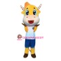 Cartoon Cow Mascot Costume