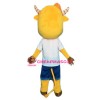 Cartoon Cow Mascot Costume