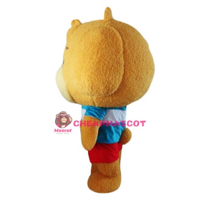 Odie Mascot Costume Lovely Yellow Dog Costume Mascot