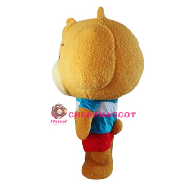 Odie Mascot Costume Lovely Yellow Dog Costume Mascot