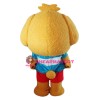Odie Mascot Costume Lovely Yellow Dog Costume Mascot