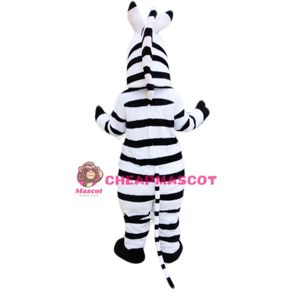 Cute Zebra Horse Mascot Costume