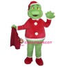 Christmas Cartoon Character Grinch Mascot Costume
