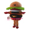 Hamburger Mascot Costume Advertising Restaurant Costume