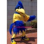 Motion Blue Rooster Big Bird Mascot Costume