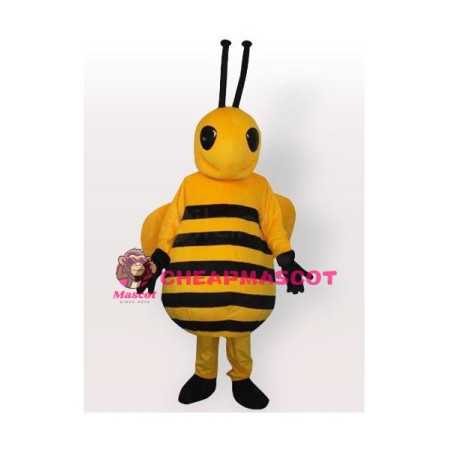 Cute Little Yellow Bee Mascot Costume