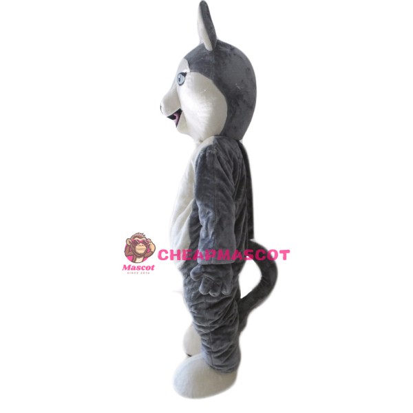 Animal Costume Dog Siberian Husky Mascot Costume for Adult