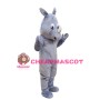 Cute Animal Gray Hippo Mascot Costume for Adult