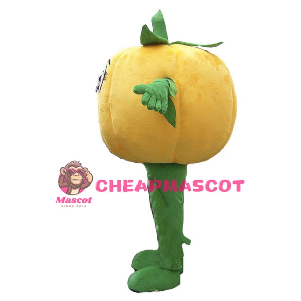 Halloween Pumpkin Mascot Costume Vegetable Costume for Adult