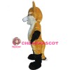 Brown Fox Mascot Costume Animal Costume for Adult