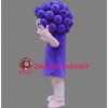 Purple Grape Mascot Costume Vegetable Costume for Adult