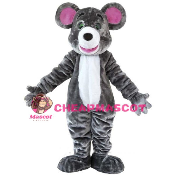 Gray Mouse Mascot Costume Animal Costume for Adult