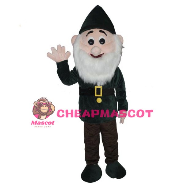 Cartoon Father Christmas Santa Mascot Costume for Adult