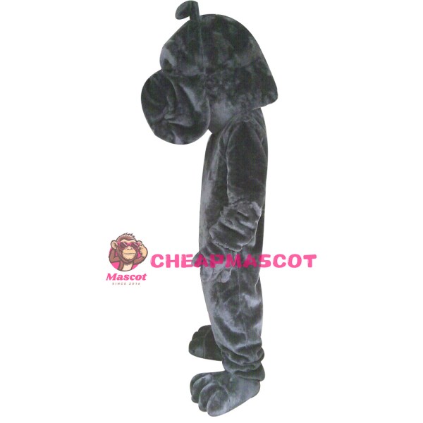 Black SharPei Mascot Costume Dog Costume for Adult