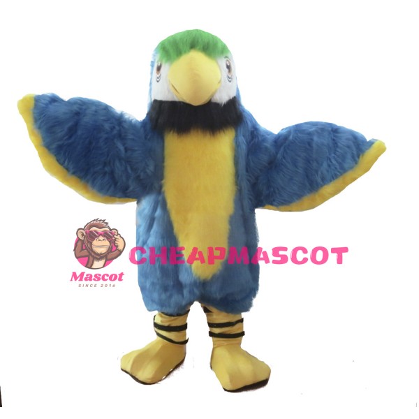 Blue Cute Parrot Mascot Costume Bird Costume for Adult