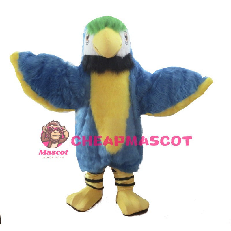 Blue Cute Parrot Mascot Costume Bird Costume for Adult