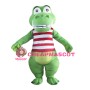 Green Cute Crocodile Mascot Costume Alligator Costume for Adult