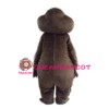 Short Fur Brown Mole Mouse Mascot Costume