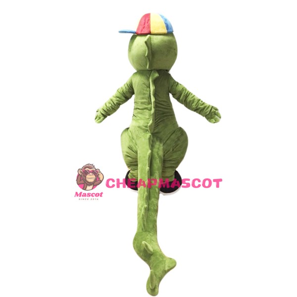 Green Crocodile Mascot Costume Alligator Costume for Adult