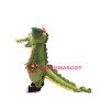 Green Crocodile Mascot Costume Alligator Costume for Adult