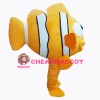 Beautiful Gold Fish Mascot Costume